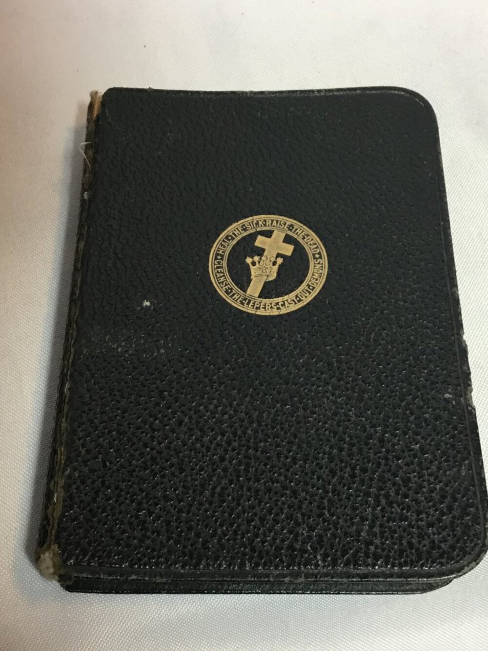 1906 Leather Book Science and Health With Key To The Scriptures Mary Baker Eddy